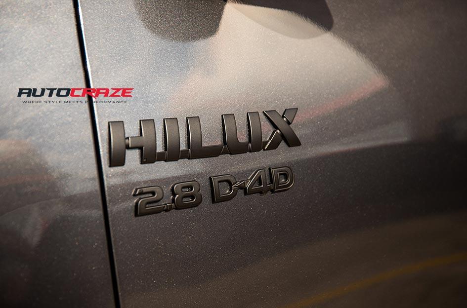 TOYOTA HILUX N80 4WD MO962 GLOSS BLACK